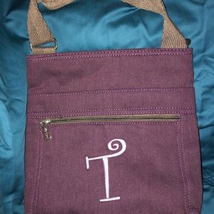 Thirty One Shoulder Bag w/letter “T”